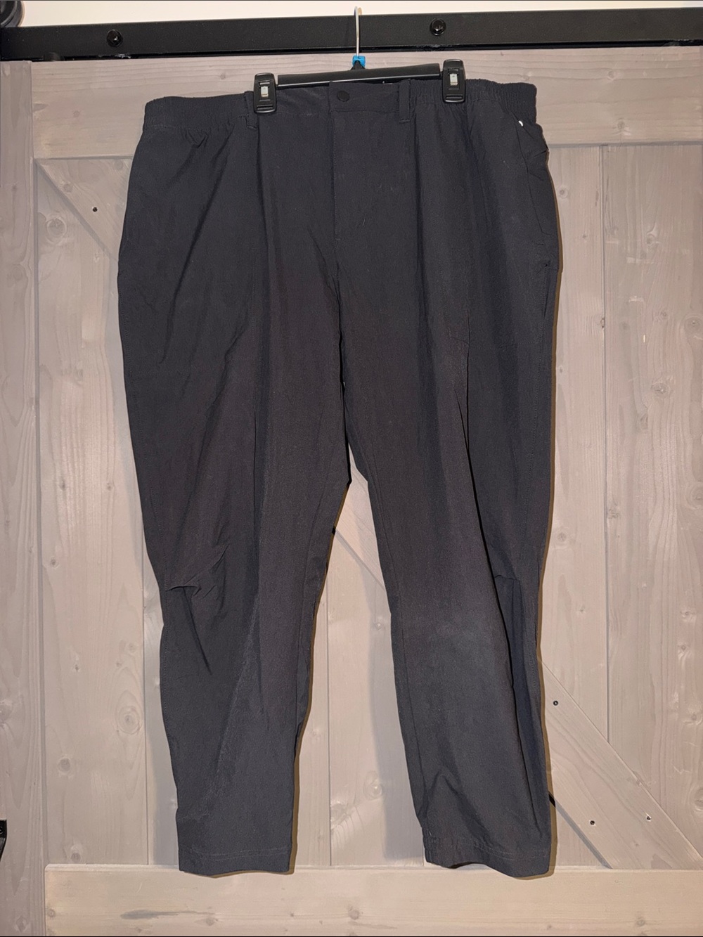 adidas Black Men's Jogger Pants with Elastic Waist Panels